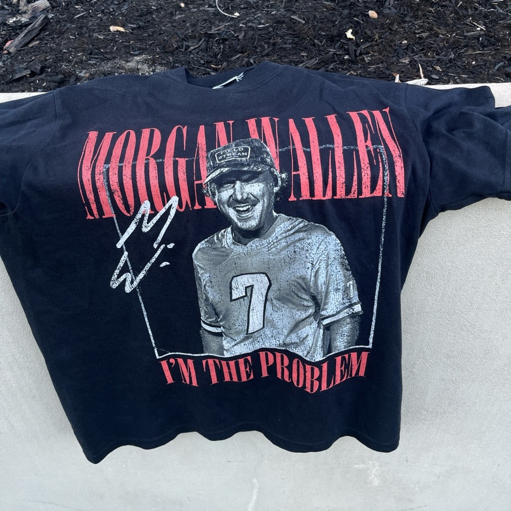 Morgan Wallen Black Graphic Tee